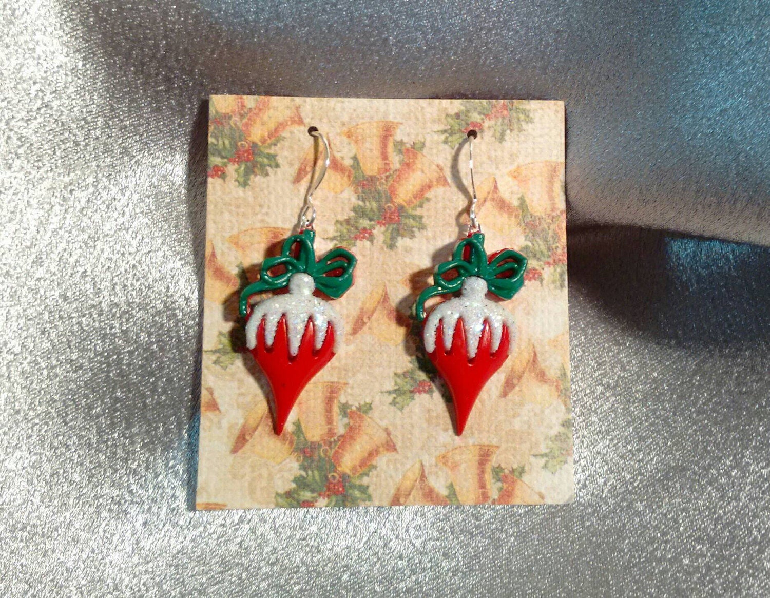 Christmas ornaments earrings