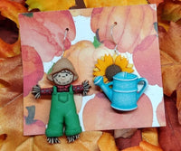 Thumbnail for Fall scarecrow earrings