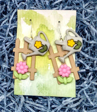 Thumbnail for Flower gardening earrings