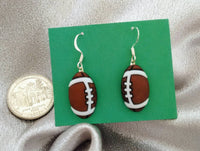 Thumbnail for Football earrings 1 inch