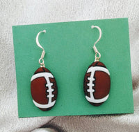 Thumbnail for Football earrings 1 inch