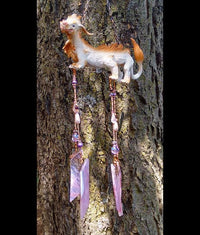 Thumbnail for Good luck dragon wind chime garden ornament