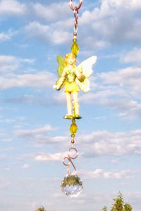 Thumbnail for Handcrafted fairy sun catcher garden ornament