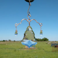 Thumbnail for Handcrafted prism sun catcher garden ornament