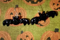 Thumbnail for Halloween earrings, bat earrings, Halloween jewelry, bat jewelry, goth earrings, Halloween costumes, goth costumes, gifts under 10, teachers
