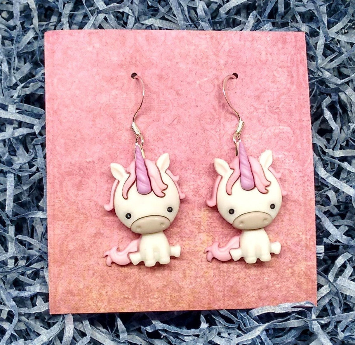 unicorn earrings, unicorn jewelry, unicorn party favor, inexpensive earrings, gifts under 10, teacher jewelry, cute earrings, cute gifts,