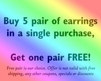 Thumbnail for School earrings crayons markers coloring books coloring crayons earrings Brockus Creations