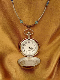 Thumbnail for pocket watch necklace, pocket watch, watch jewelry, science fiction gifts