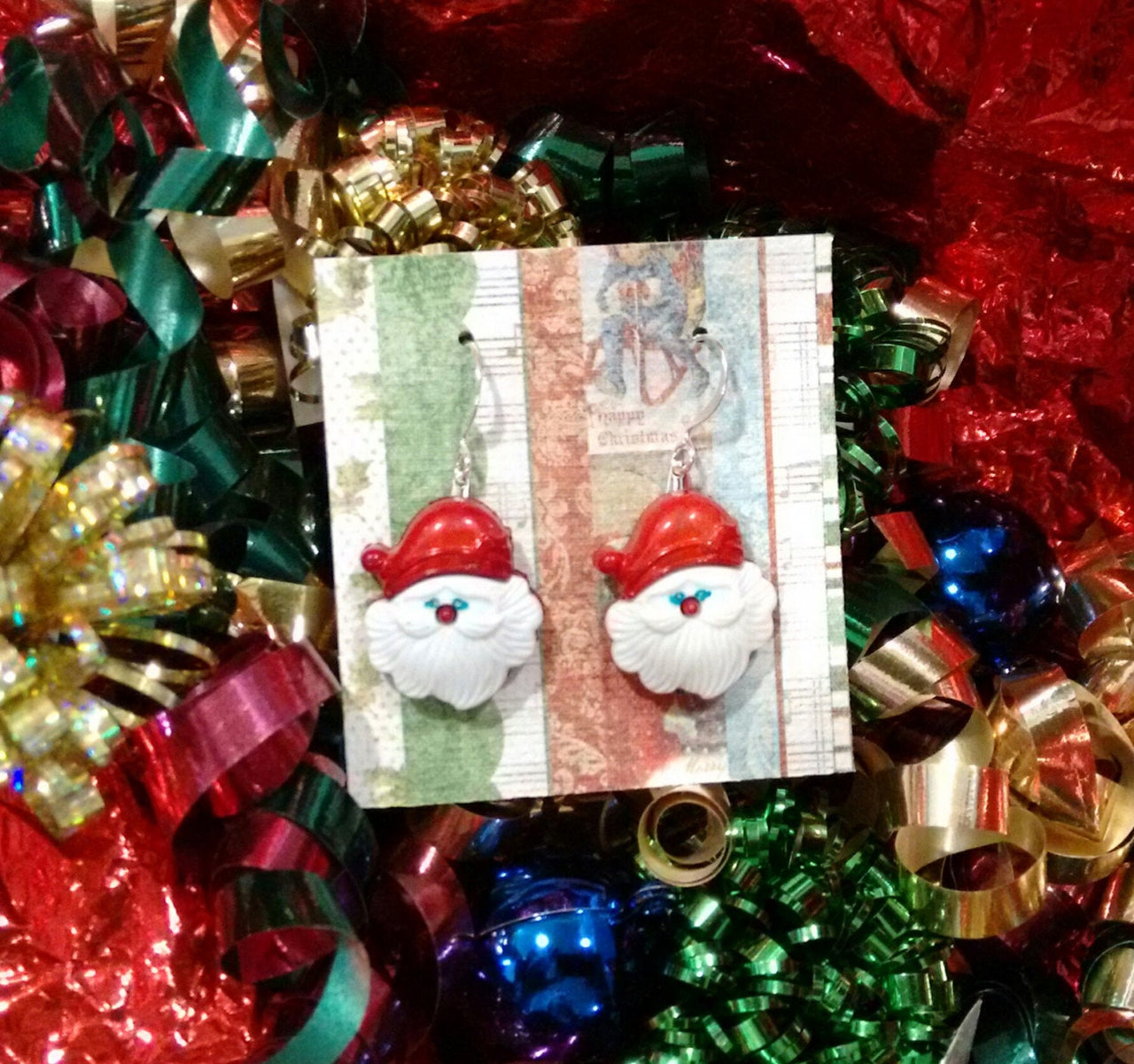 Santa Claus earrings