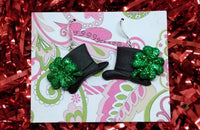 Thumbnail for St. Patricks shamrock earrings