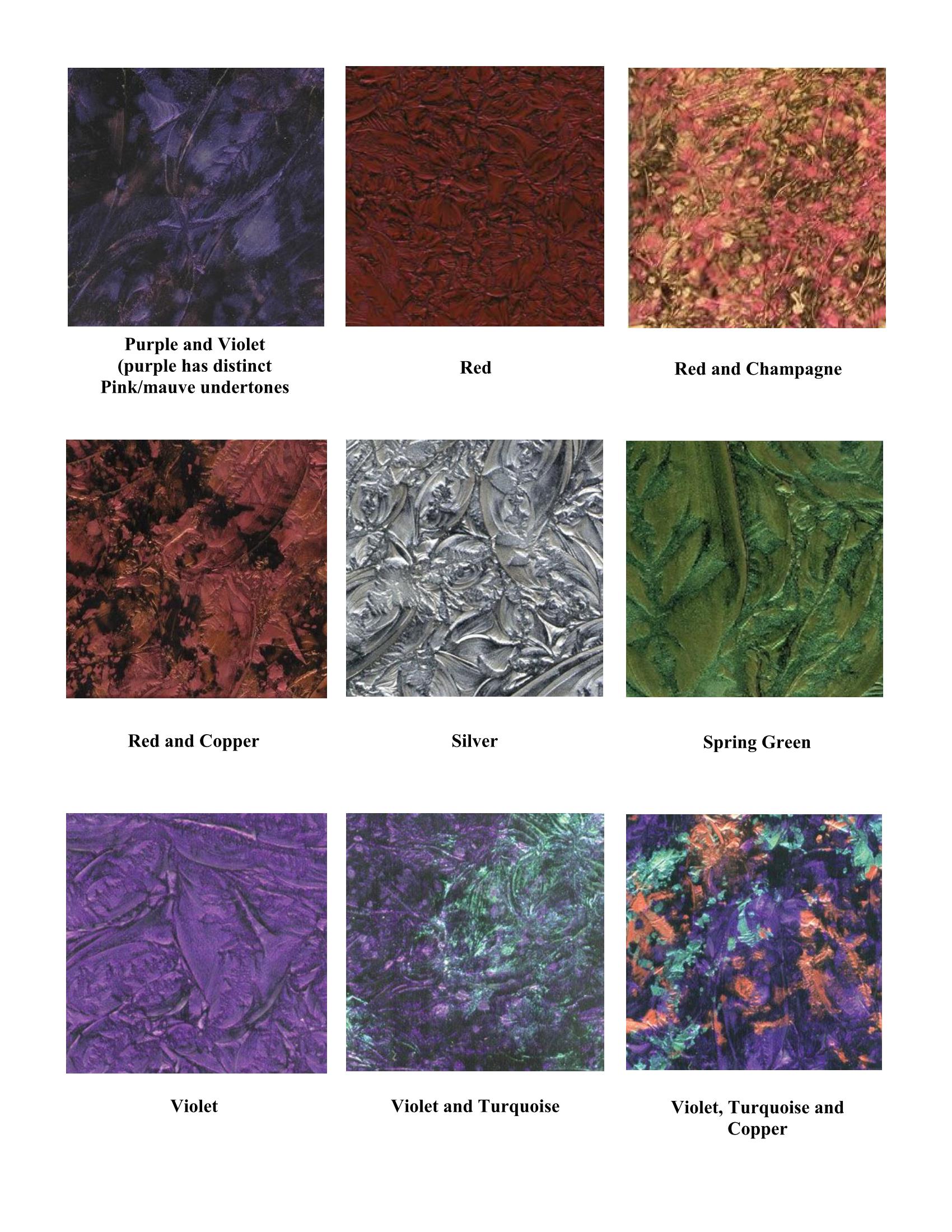 Van Gogh stained glass color chart page 4 brockus creations