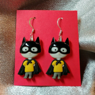Super hero earrings