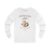 sourdough "crumb connoisseur" long sleeve tee shirt, personalizable – artisan bread lover gift – sourdough society™ tee