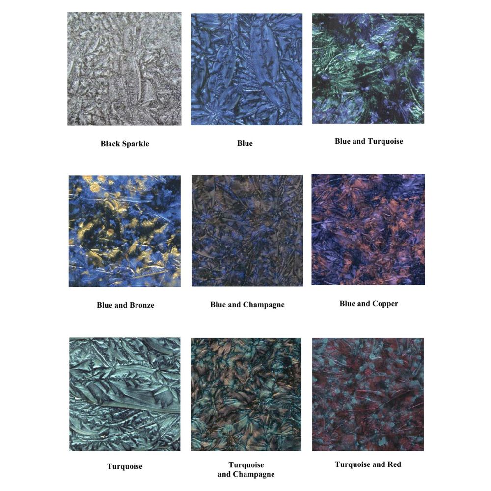 Van Gogh Stained Glass Color Chart Page 1 Brockus Creations