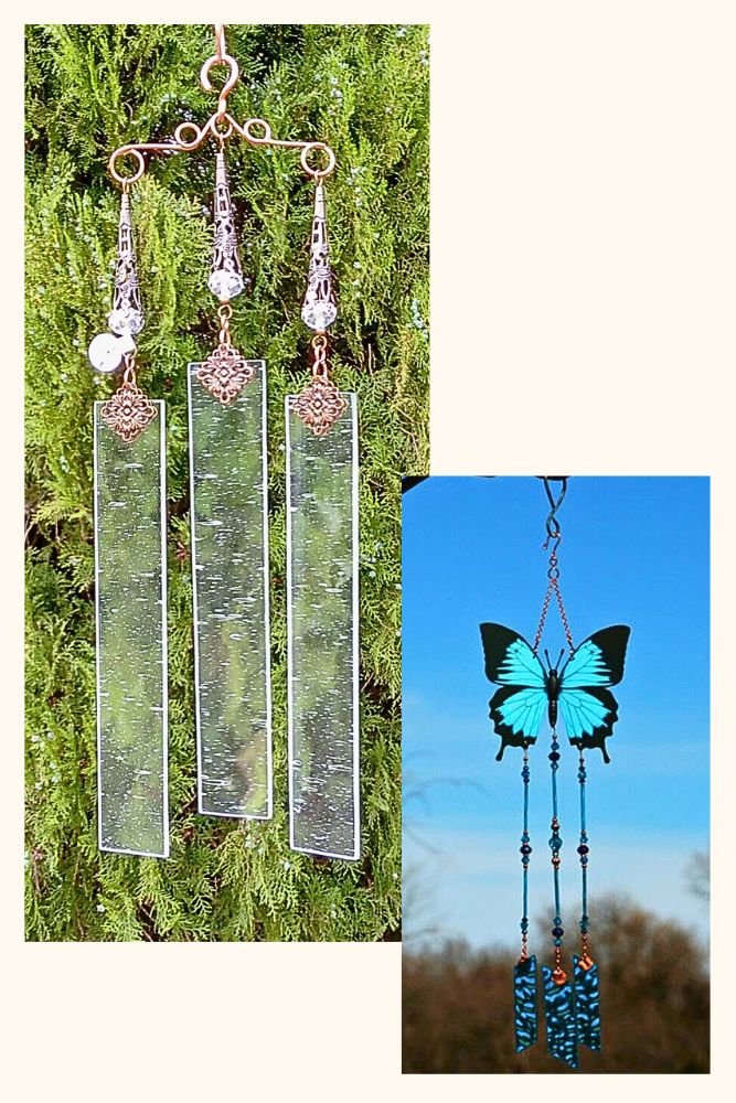 artisan stained glass wind chimes category cover brockus creations
