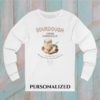 sourdough "crumb connoisseur" long sleeve tee shirt, personalizable – artisan bread lover gift – sourdough society™ tee brockus creations