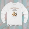 sourdough "crumb connoisseur" long sleeve tee shirt, personalizable – artisan bread lover gift – sourdough society™ tee brockus creations
